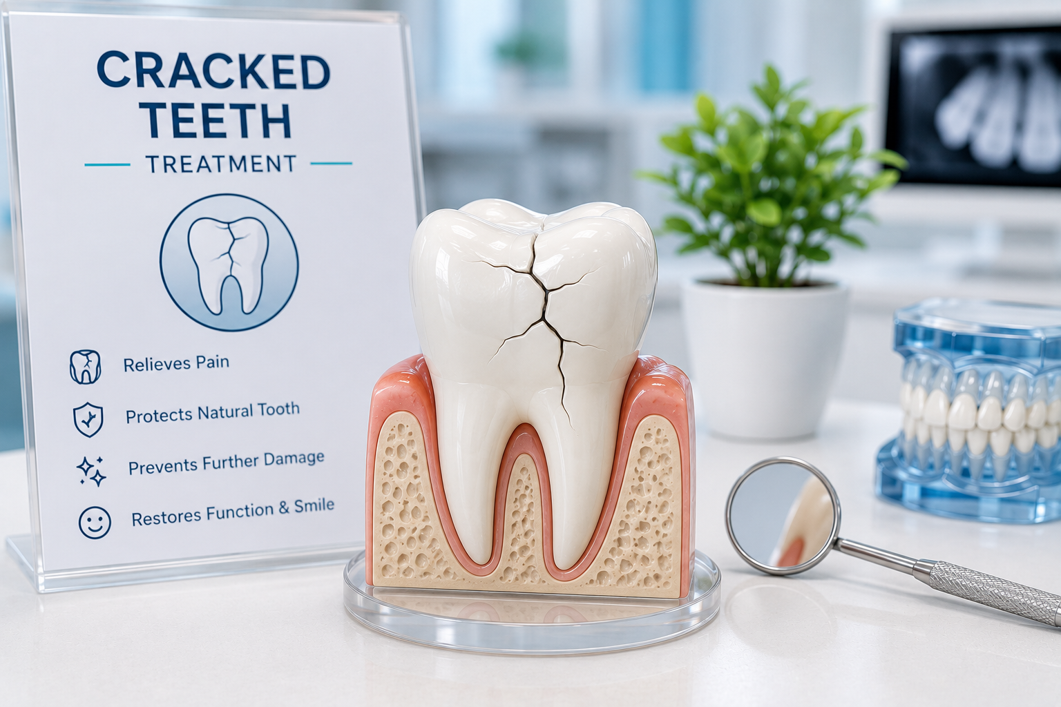 Cracked Teeth Treatment at Olympia Dental