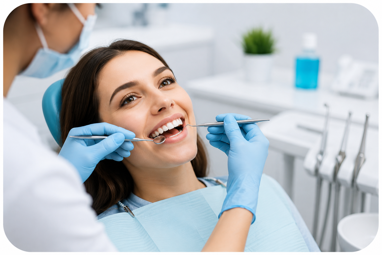 Dental Exams and Professional Cleaning at Olympia Dental