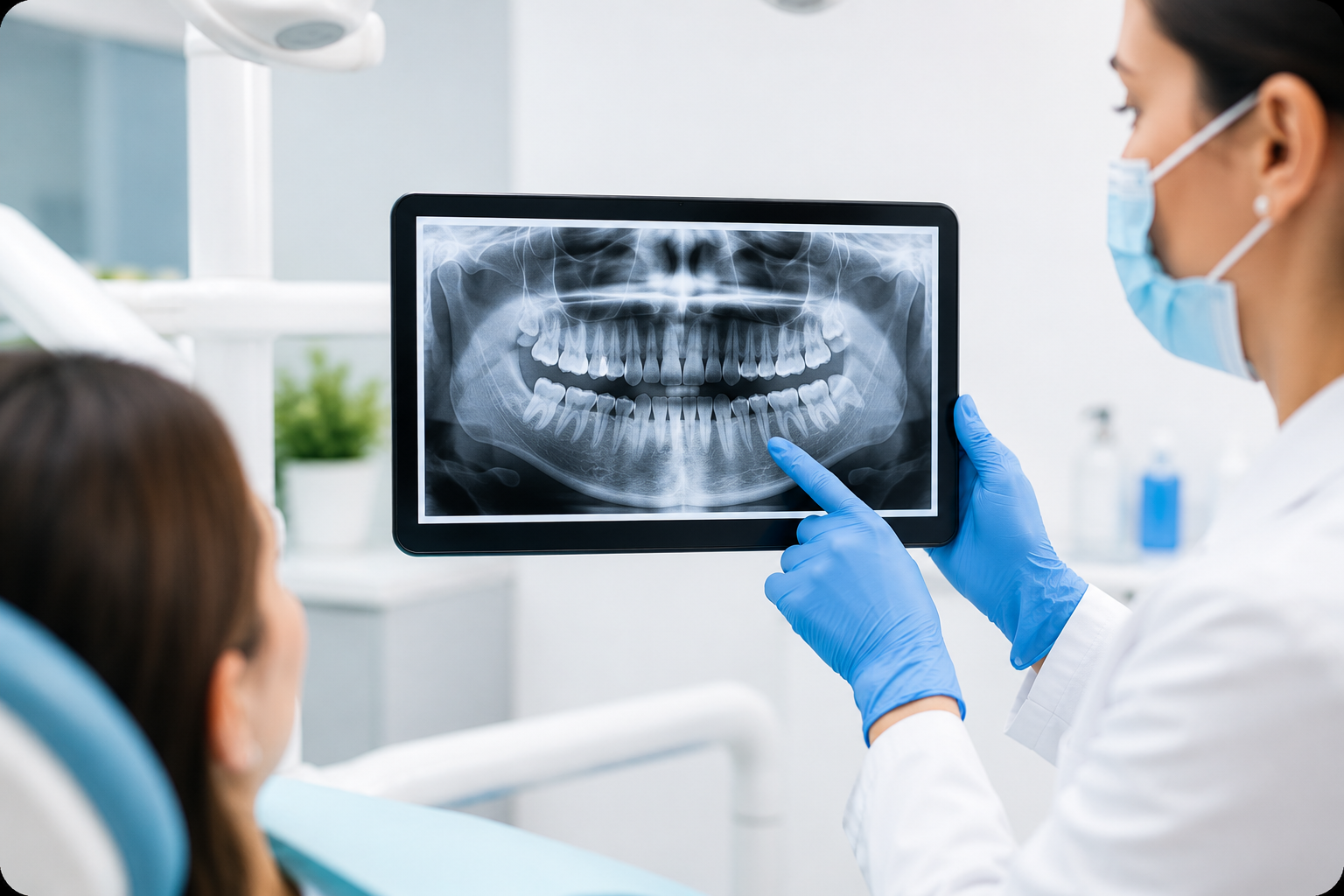 Dental X-rays for modern dental diagnosis at Olympia Dental