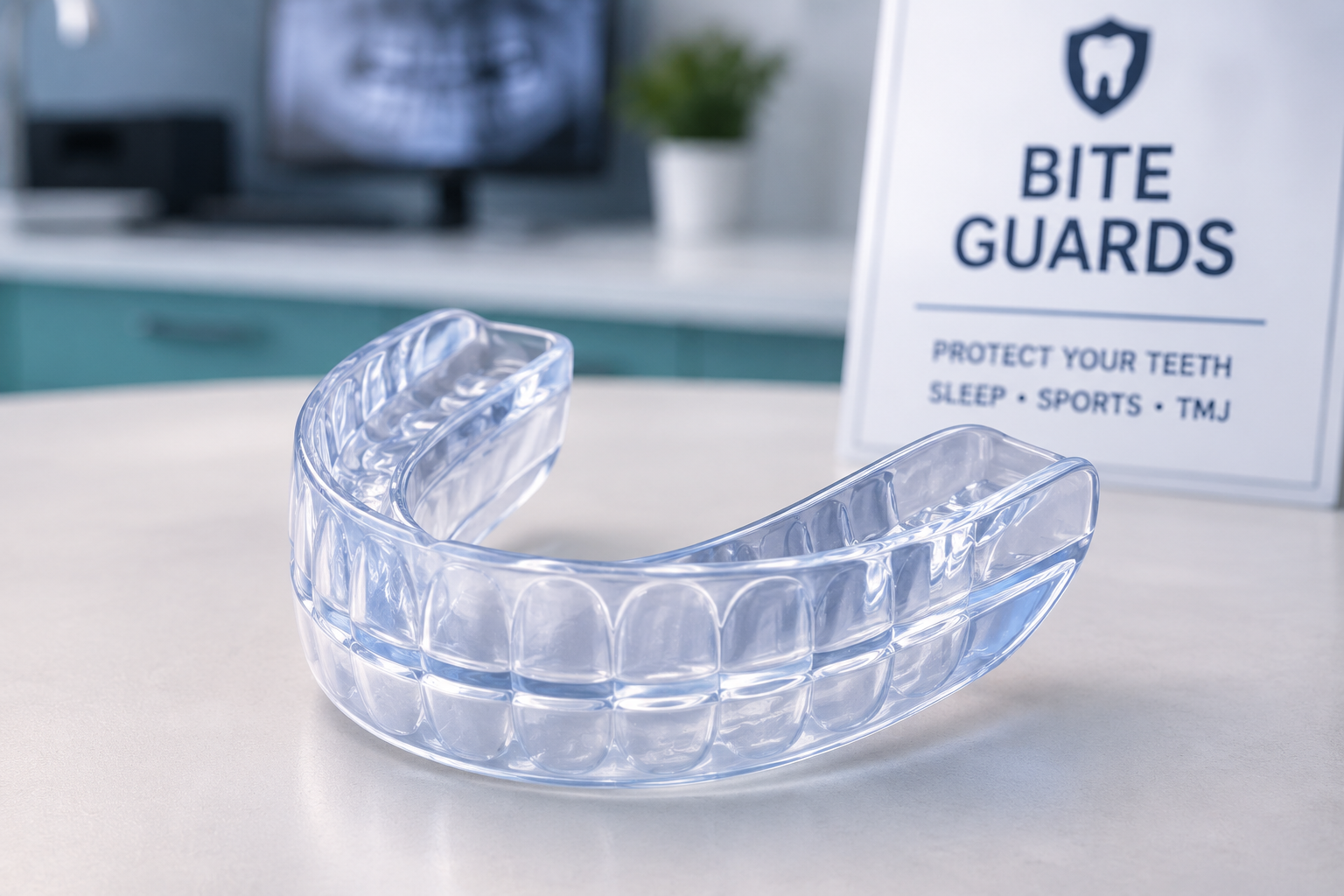 Custom Dental Bite Guard for Teeth Grinding and Bruxism Treatment
