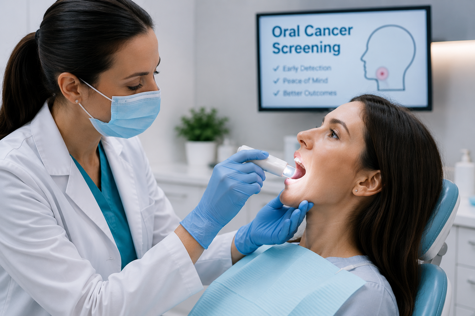 Oral Cancer Screening at Olympia Dental