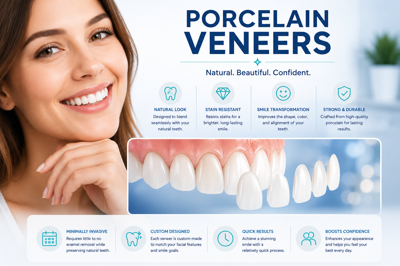 Porcelain Veneers Olympia Dental